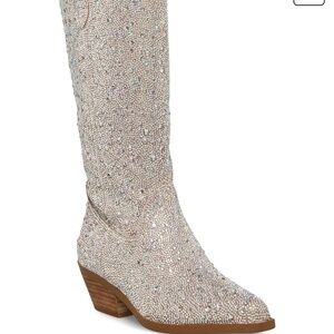 Betsy Johnson Utah Rhinestone Cowboy Boots